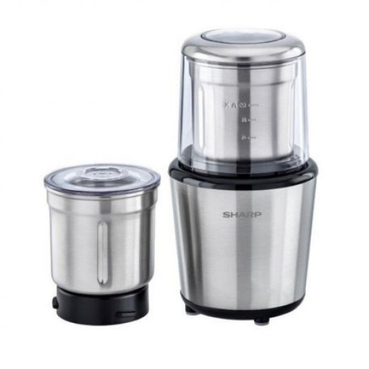 Sharp Grinder With Chopper 200 Watts Stainless Steel