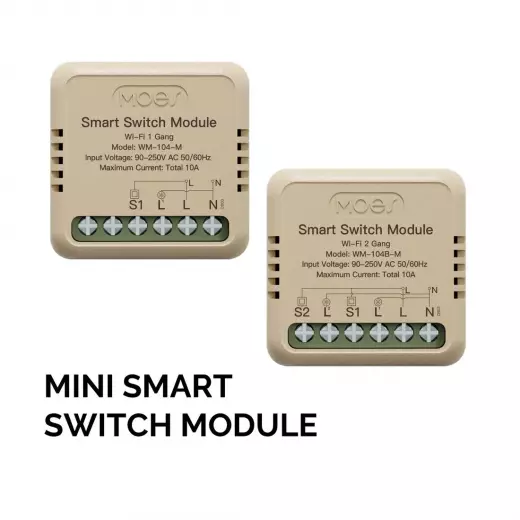 Moes  Dual Smart Switch - Wi-fi