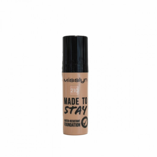 Misslyn Made To Stay Water -resistant Foundation 210