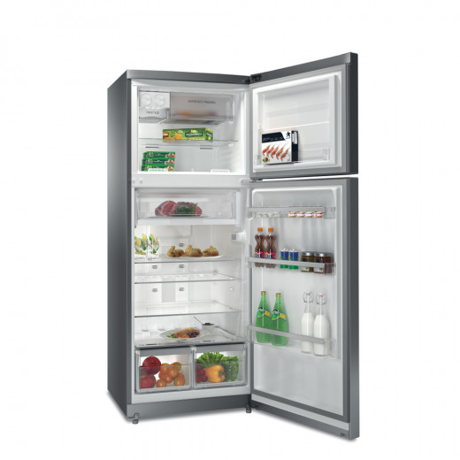 Whirlpool Top Mount Freezer-Fridge 70cm A+ 438L Frost Free Inox/W7TI 8711 NFX UK EX