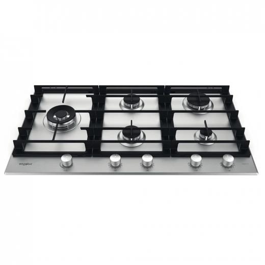 Whirlpool gas cooker: 5 burner gas - GMWL 928/IXL