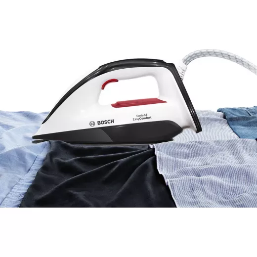 Bosch Steam station Series 4 Iron, 2400 Watt, Black,white – TDS4070