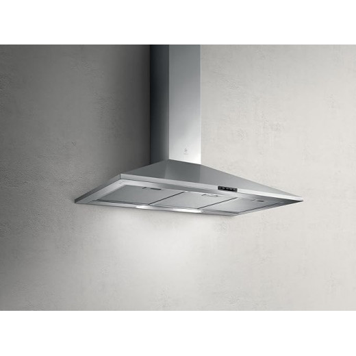 Elica Missy Bell (Ducted, 400 m³/h, Wall-Mounted, Halogen, Stainless Steel, 28 W)