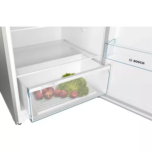 Bosch Top Mount Freezer-Fridge 70cm Serie 4 453Lit Inox