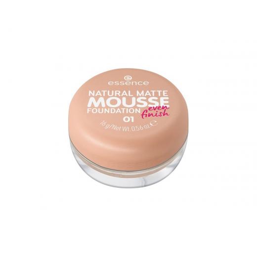 Essence Natural Matte Mousse Foundation 01 Nude 16g