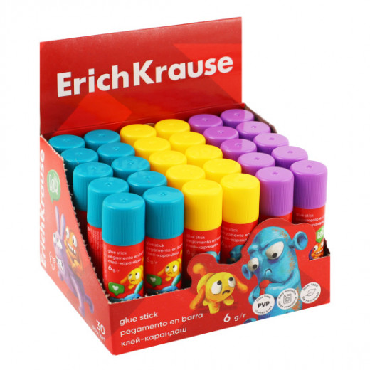 ErichKrause Glue stick EasyStick Jolly Friends, assorted 6 g