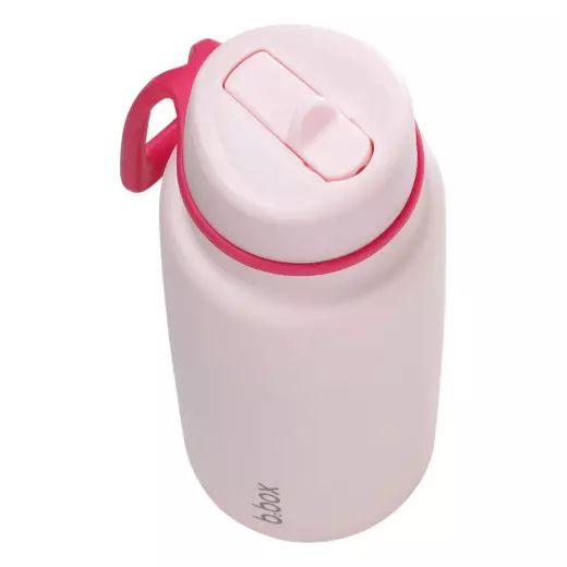 B.box 1l Insulated Flip Top Drink Bottle - Lilac Love