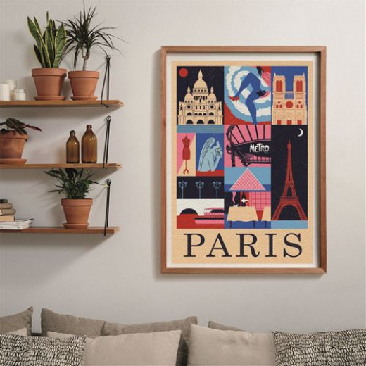 Clementoni Puzzle Style In The City - Paris - 1000 pieces