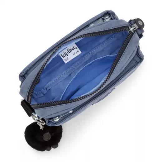 Kipling Abanu M Blue Lover Medium Crossbody Bag