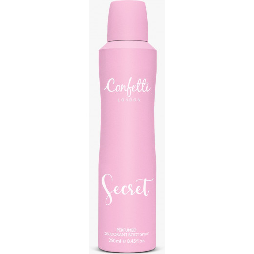 Confetti London Deodorant Spray - Secret 250ml