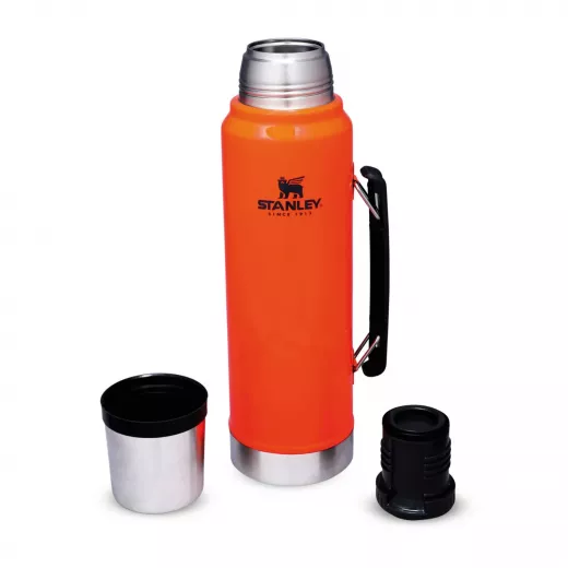 Stanley Classic Bottle Flask Blaze Orange 1Ltr