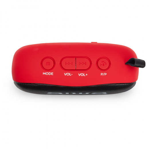 Aiwa BS-110RD Portable Bluetooth speaker in red