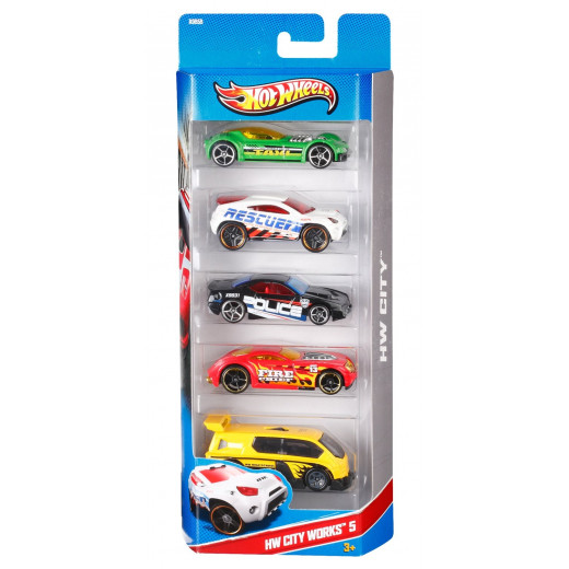 Hot Wheels 5 Car Gift Pack - 1 Pack - Assortment - Random Selection