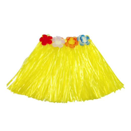 K Costumes | Yellow Short Hawaiian Skirt