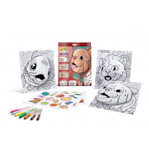 Crayola | Pets, POPs Colour & Activity Box Kit