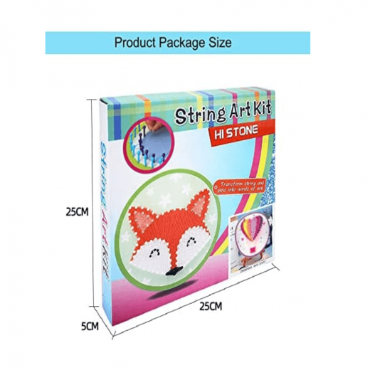 K Toys | DIY String Art Craft Kit for Kids Everything Included for 3 Fun Arts & Crafts Projects