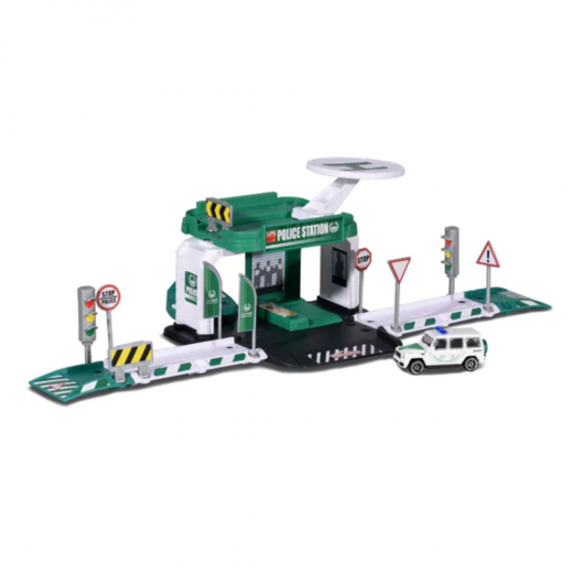 Dickie Majorette | Dubai Police Station With 1 Car