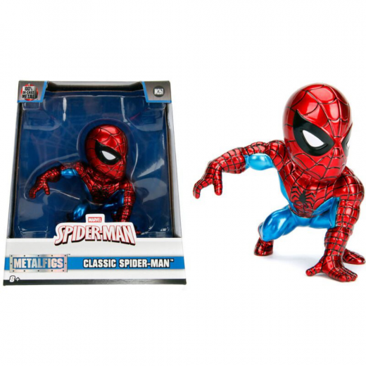 JADA | Marvel 4-Inch Classic Spider-Man Figure