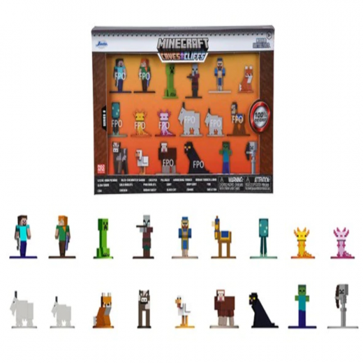 JADA | Minecraft Multipack Nano Figures, Wave 8