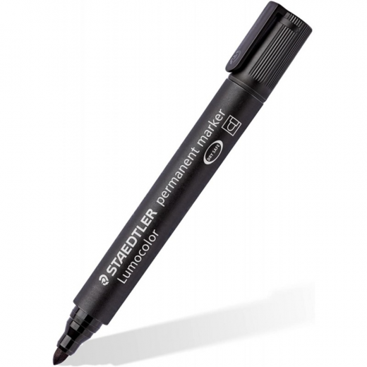 Staedtler - Lumocolor Permanent Marker - Black