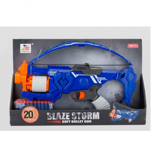 Blaze Storm | Manual Soft Bullet Gun