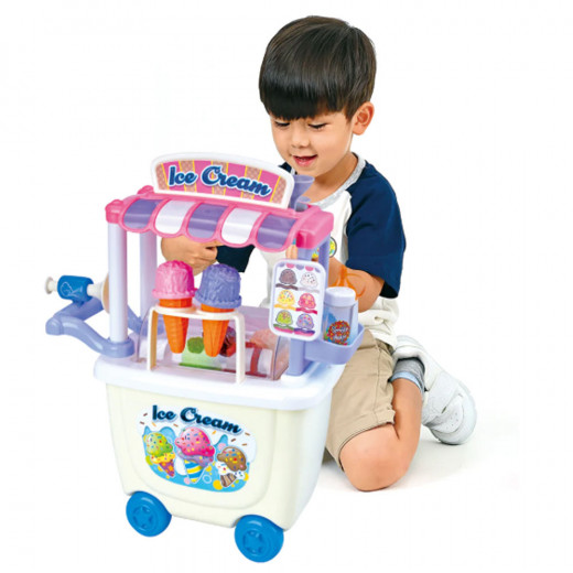 Play Go | Gourmet Ice Cream Cart Playset