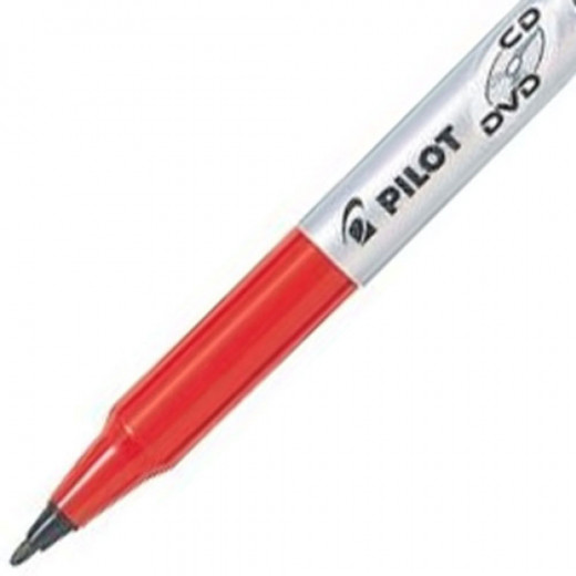 Pilot | CD-DVD Marker | Extra Fine Tip | Red