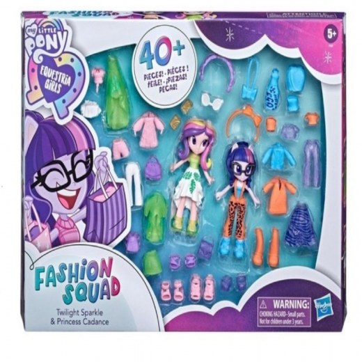 My Little Pony Equestria Girls Fashion Squad Twilight Sparkle and Princess Cadance Dolls