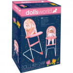 Dolls World | High Chair | 56 cm