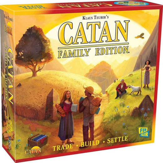 K Toys | CATAN Family Edition Board Game for Adults and Family - Adventure Board Game