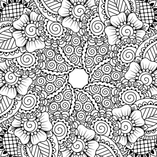 Dreamland | Refreshing Mandala | Coloring Book for Adults