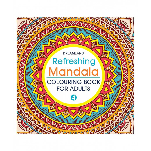 Dreamland refreshing mandala coloring book for adults