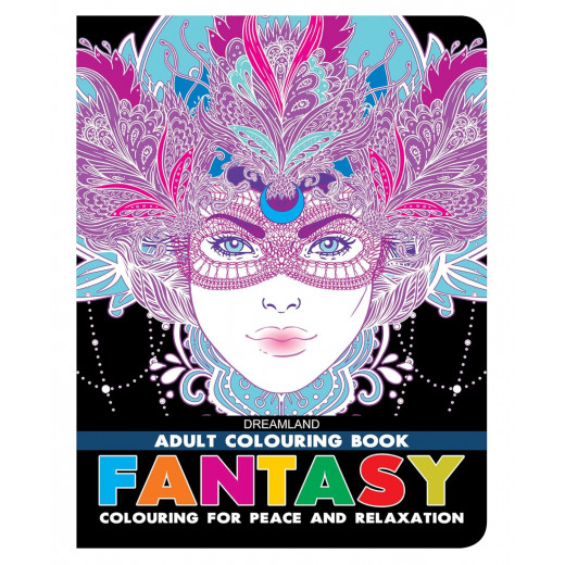 Dreamland fantasy coloring book for adults