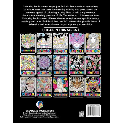 Dreamland Dreamlike Coloring Book for Adults