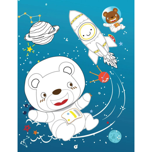 Dreamland Space Copy Coloring Book