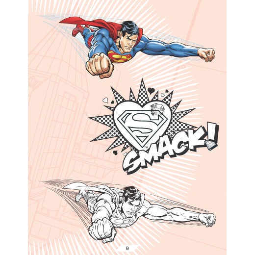 Dreamland Superman Copy Coloring Book