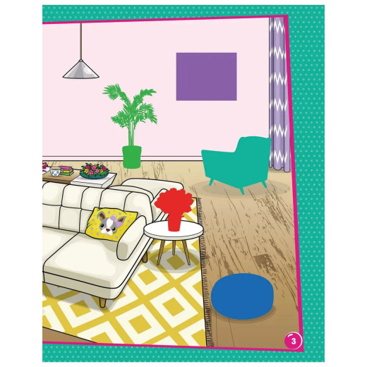 Dreamland Barbie Dreamhouse Adventures Dream House Decorate with Stickers