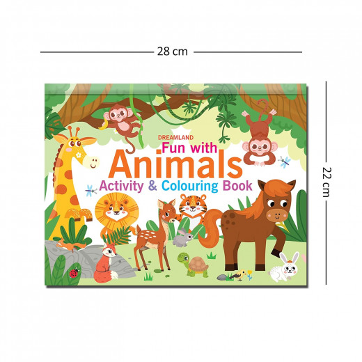 Dreamland fun with animals activity & coloring
