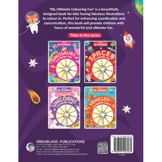 Dreamland | Ultimate Space Coloring Fun Book