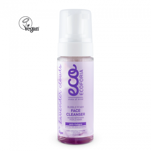 Ecoforia - Lavender Clouds Bubble Foam Face Cleanser 160 ml