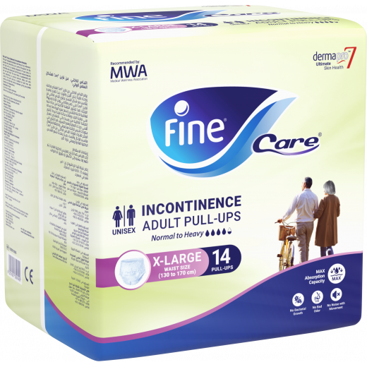 Fine Care Incontinence Adults  Diaper PULL-UPS X-Large Waist Size 130 - 170 cm 14