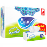 Fine Fluffy Facial Tissue, 200 Sheet, 2 Ply, 3 Packs