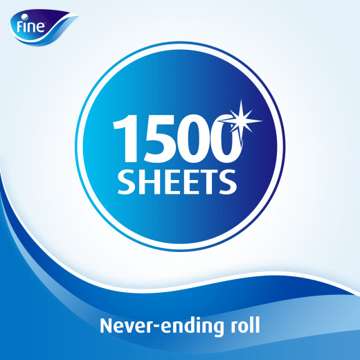 Fine kitchen mega towel highly absorbent and sterilized paper 2 ply 400 gram