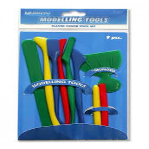 Mungyo Modelling Tools Plastic -9 Tools