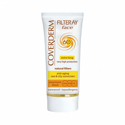 Coverderm Filteray Sunscreen SPF60 Light Beige 50ml