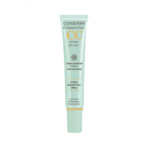 Coverderm CC Cream For Eyes Light Beige 15ml