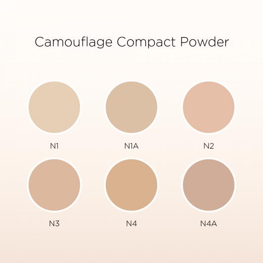 Coverderm Compact Powder Shade 4 Normal Skin 10g