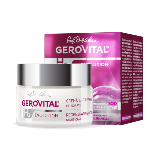 Gerovital Regenerating Night Lift Cream, Night, 50 Ml