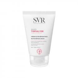 SVR Laboratoires Topialyse Mains, 50 Ml, Nutri-repair Hands Cream, Damaged Or Dry Skin