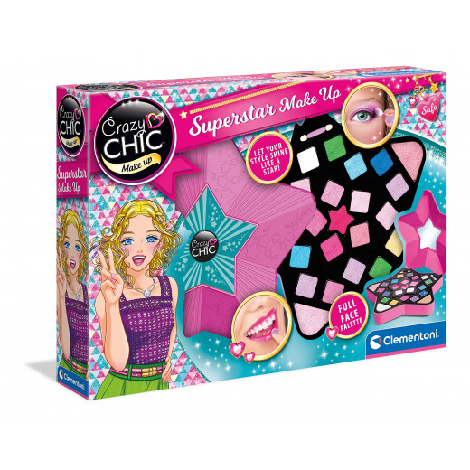 Clementoni  Crazy Chic Superstar Make Up Set For Children